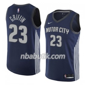 NBA Mænd Trøje Detroit Pistons Blake Griffin 23 Nike City Edition Swingman